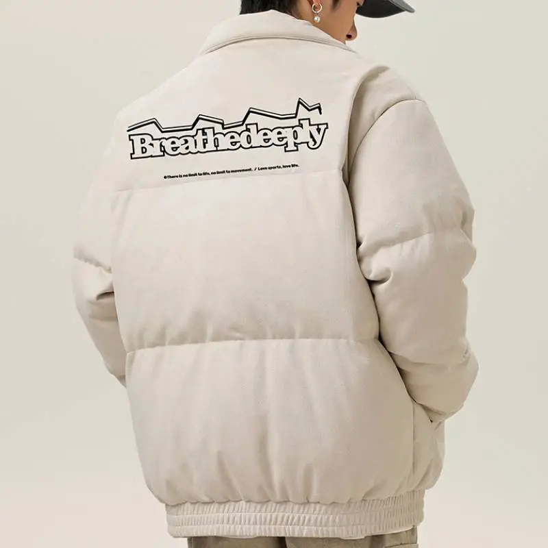 Zipper Fashion Quilted Jacket-3