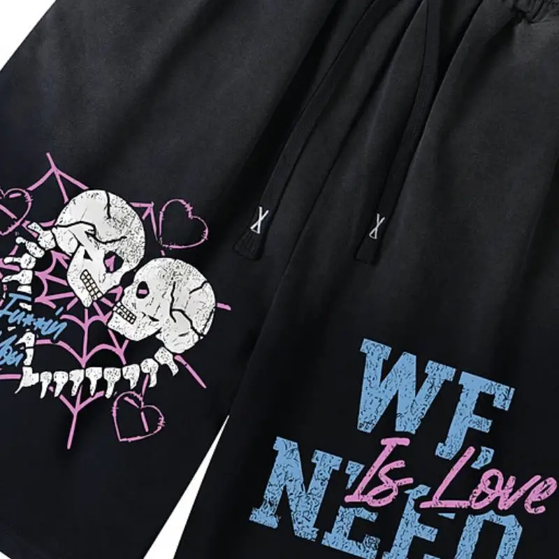 Sporty Breathable Polyester Casual Shorts-2