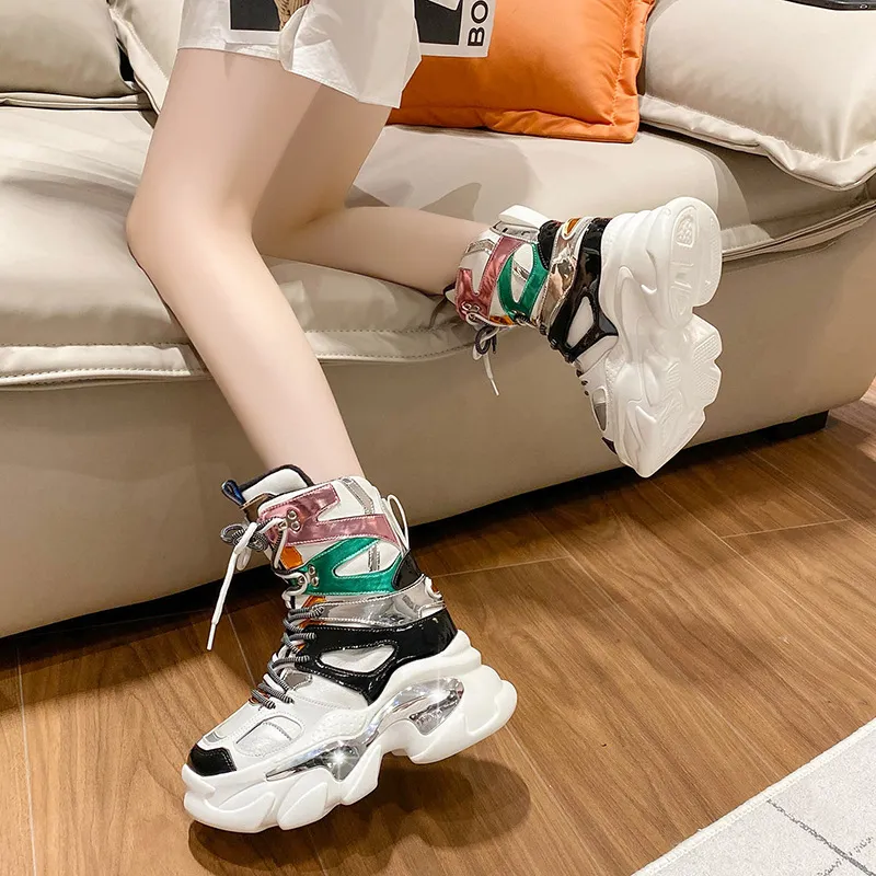 Fashionable Sporty Chunky Sneakers-5