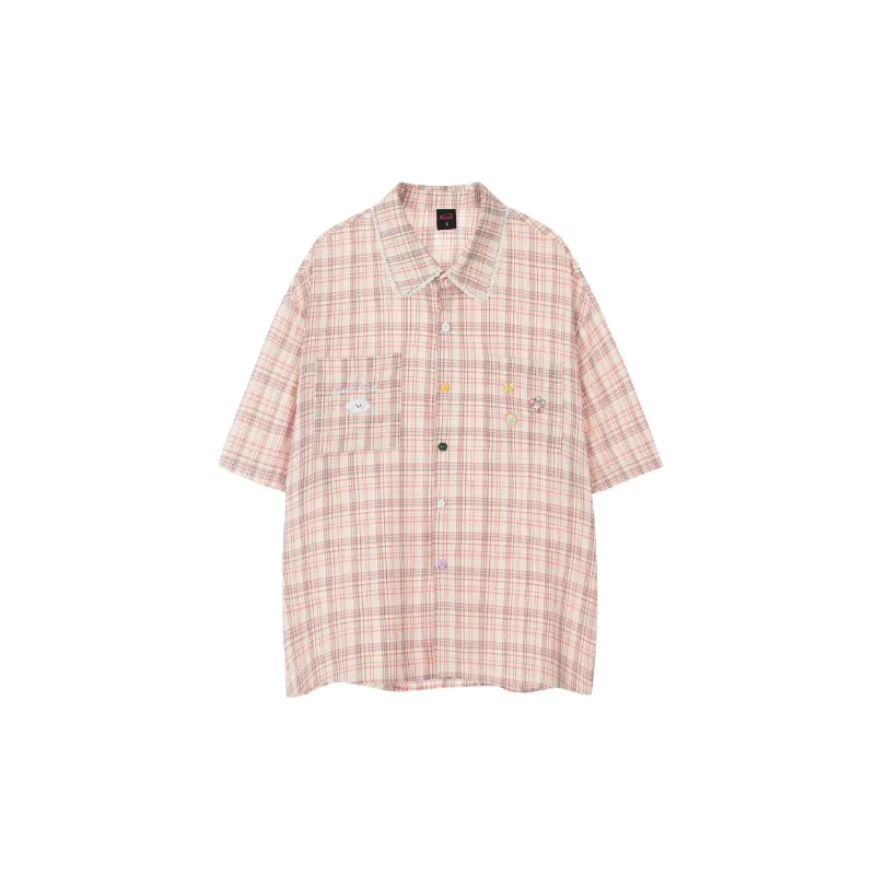 Fashionable Cute Blended Synthetic Fabrics Shirt Unisex-0
