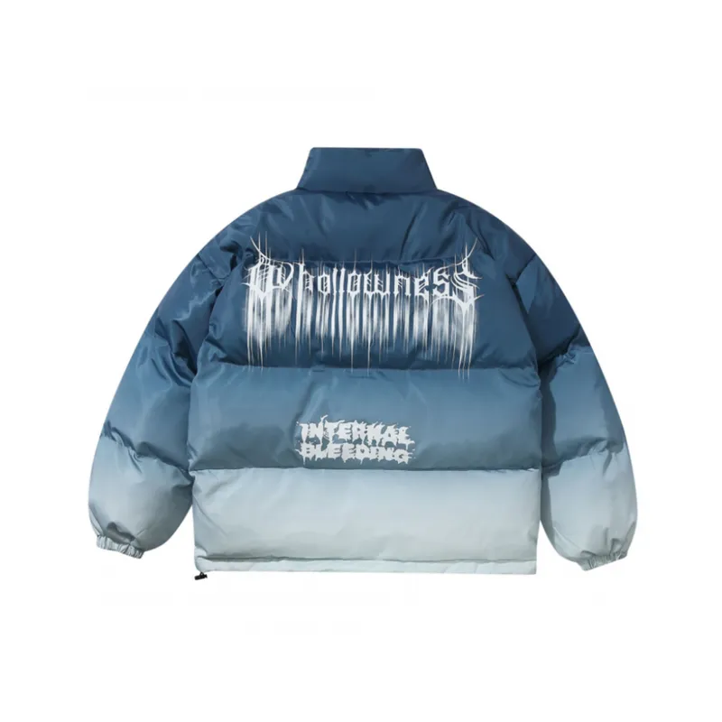 Gradient Tide Brand Ins National Tide Thickened Collar Cotton padded Jacket-1