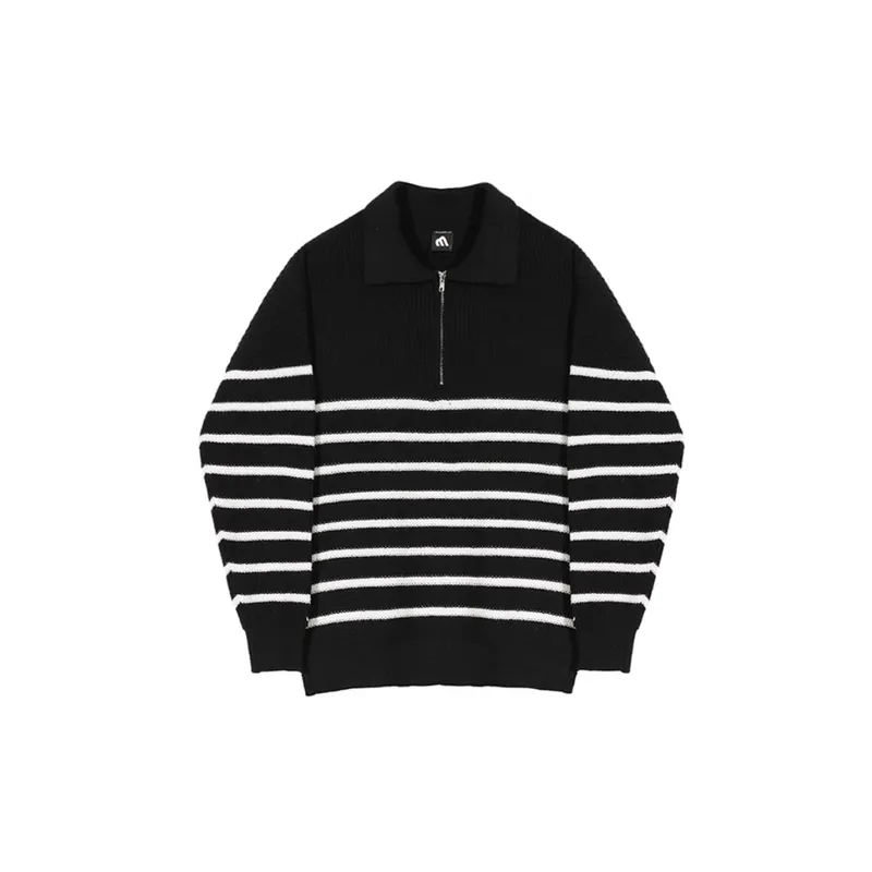 Retro Long Sleeve Sweater-0
