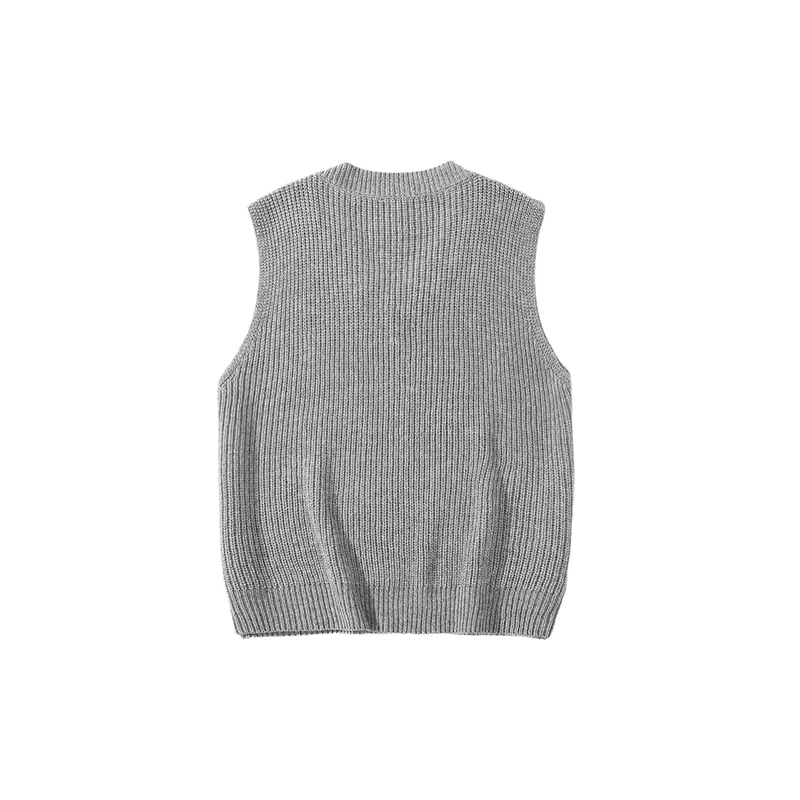 Fashionable Loose Corduroy Vest-1