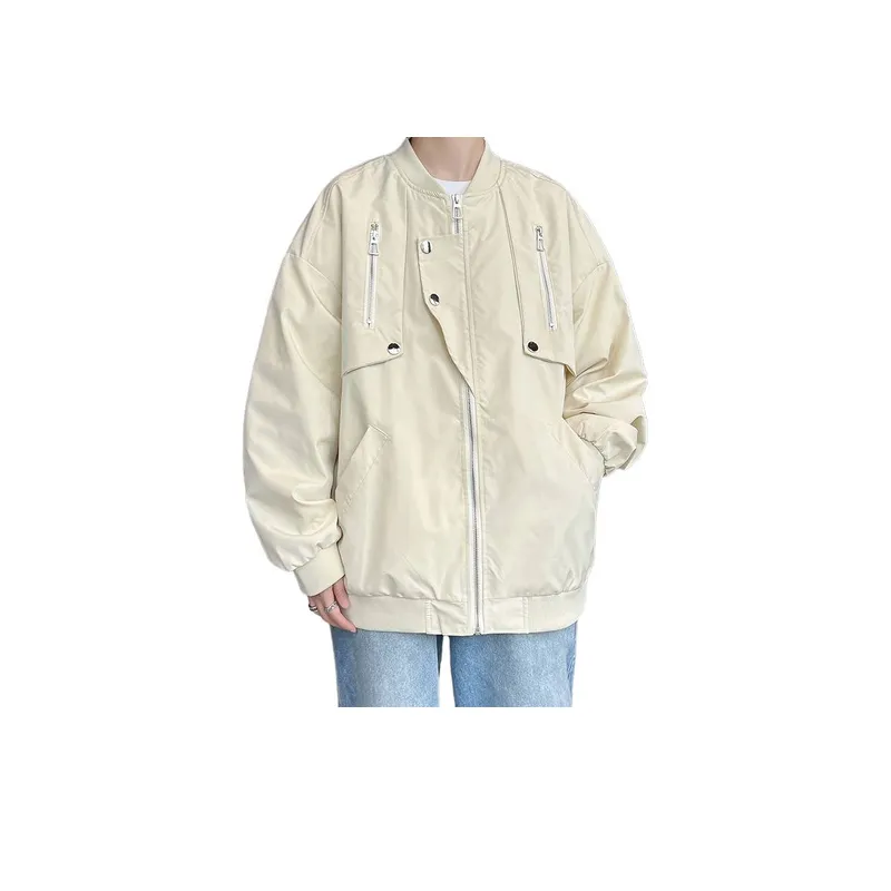 Trendy Functional Pilot Baseball Jacket-3