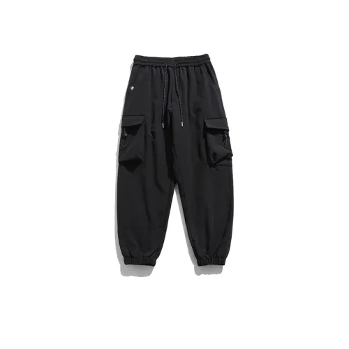 Three-Dimensional Multi-Pocket Wide-leg Outdoor Work Pants