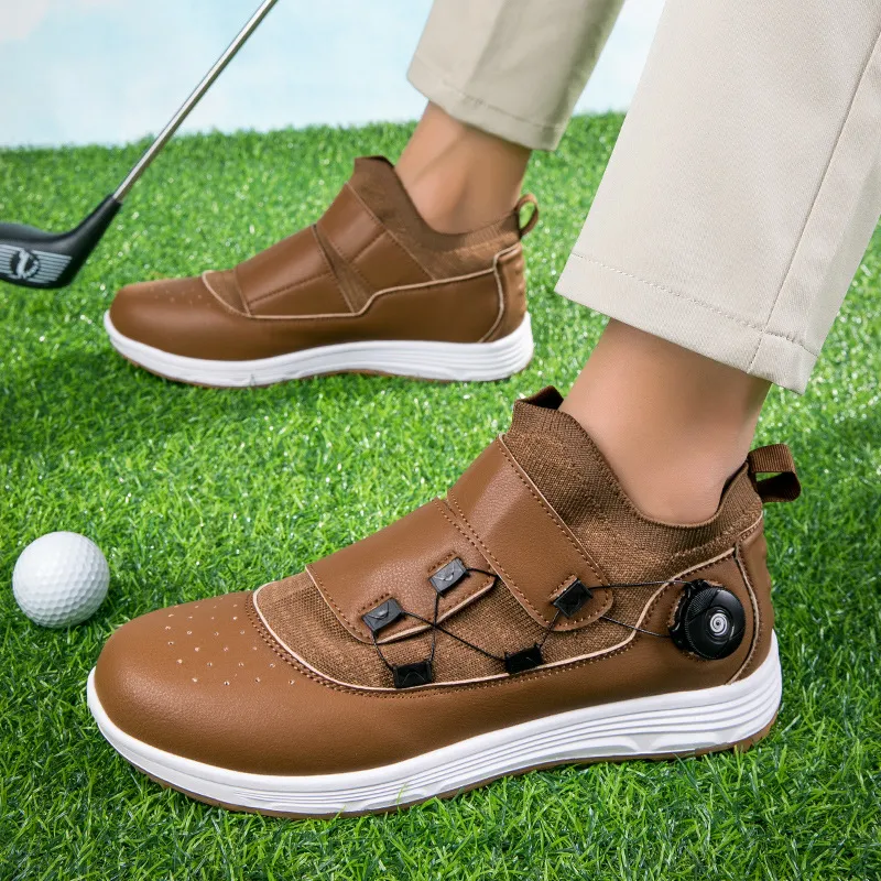 Sporty Casual Golf Shoes-10