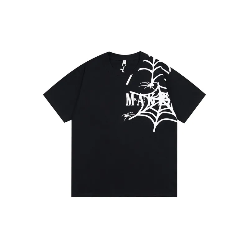 Retro Spider Bubble Print T Shirt-4