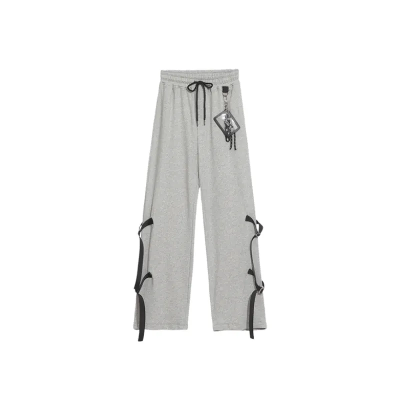 High Street Straight Casual Sweatpants-0