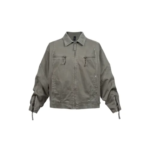 Retro Fashionable Washed Cotton Jacket