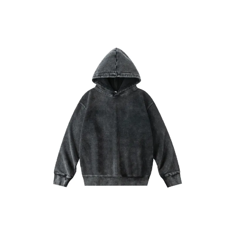 Retro Loose Cotton Hoodie-0
