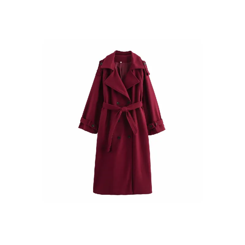 Fashion Casual Blended Fabric Coat Women-0