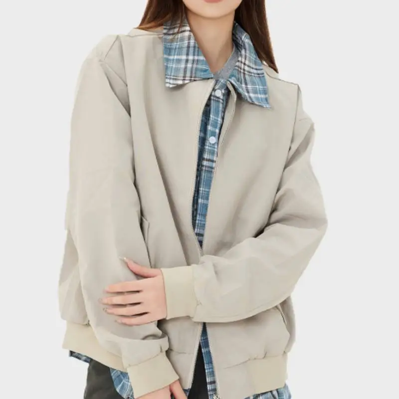 Basics Plaid Jacket-3