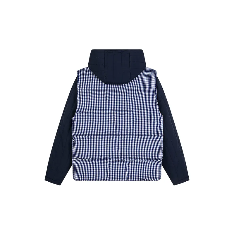 Retro Warming Blended Synthetic Fabrics Vest-3