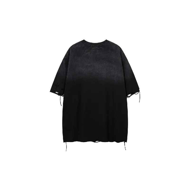 Retro Casual Cotton Blended Fabric T Shirt Unisex-3