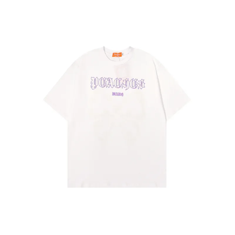 Fashionable Simple 100% Cotton T Shirt-1
