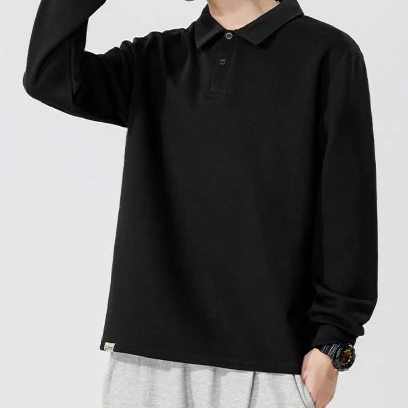 Casual Loose Pique Polo-12