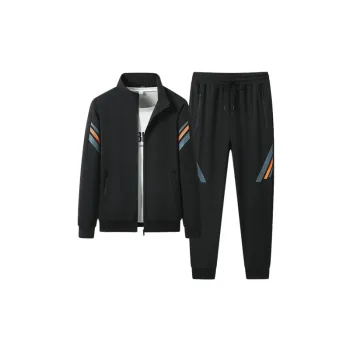 Simple Loose Blended Synthetic Fabrics Casual Sportswear