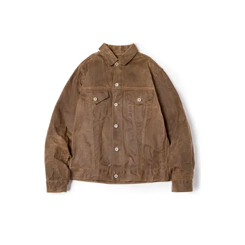 Yellowstone Thick Canvas Vintage Oil Wax Jacket