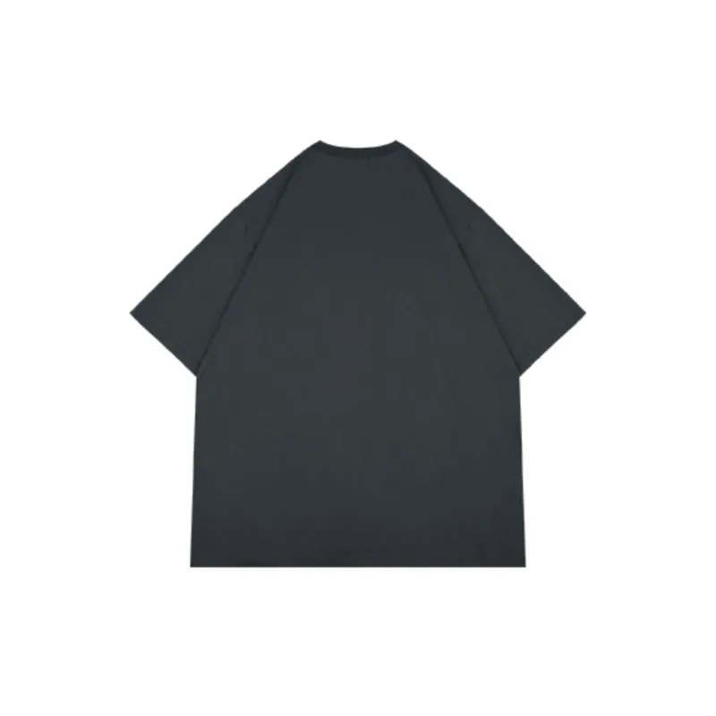 Retro Antique Washed Cross Figure Print T shirt-18