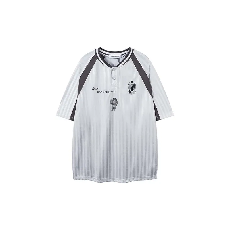 Retro Trendy Cotton Blended Fabric T-Shirt-4