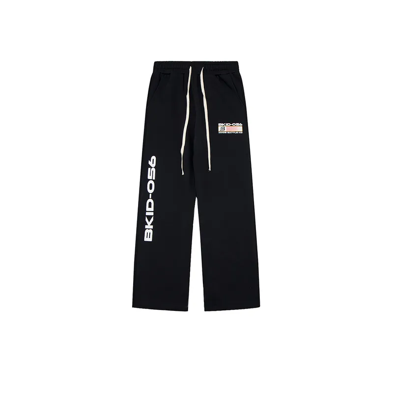 Retro Tide Flag Casual Pants-4