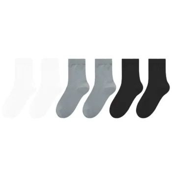 Fashionable Breathable Cotton Mid Calf Sock
