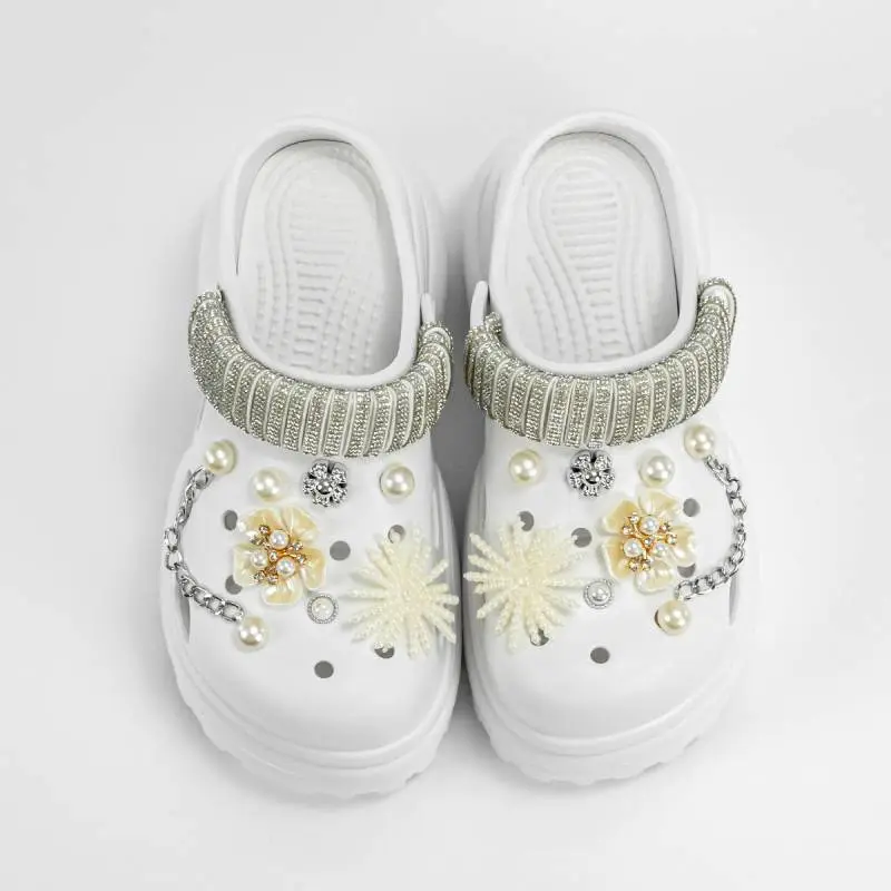 Fashion Sequins Clogs-1