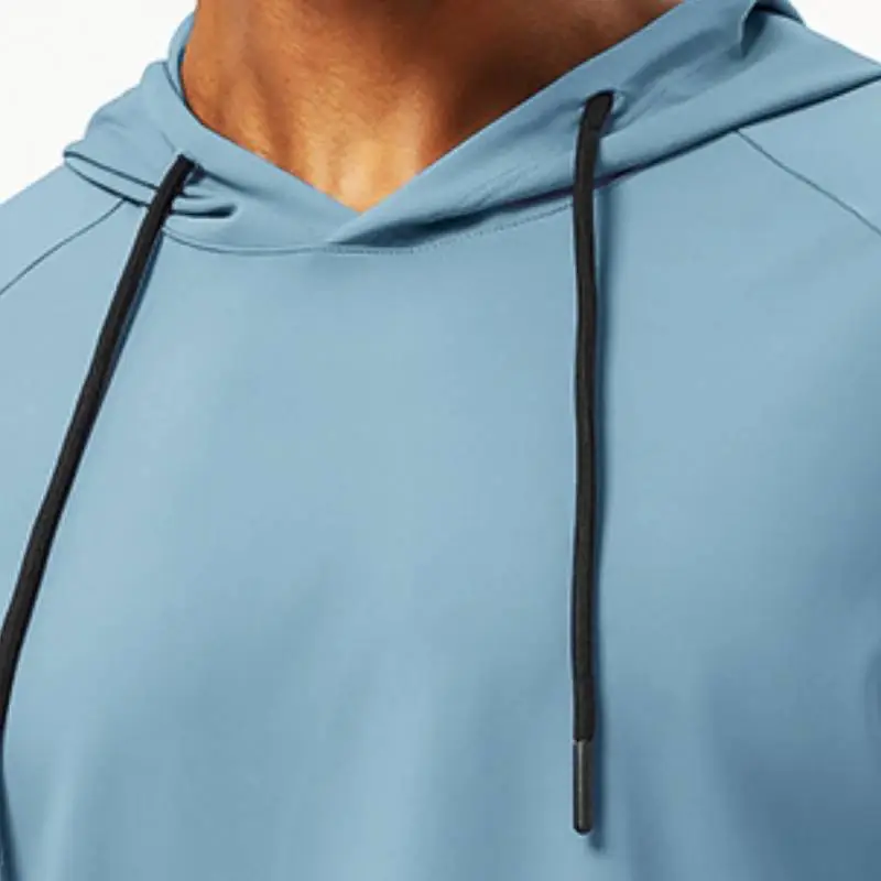 Breathable Cool Blended Synthetic Fabrics Sweatshirt-2