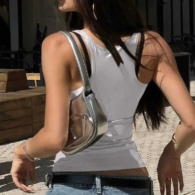 Sexy Plain Vest Women-8