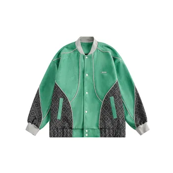 Stitching Baseball Uniform Casual Jacket