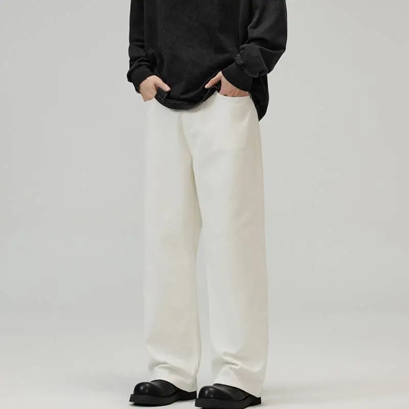Simple Regular Jeans-4
