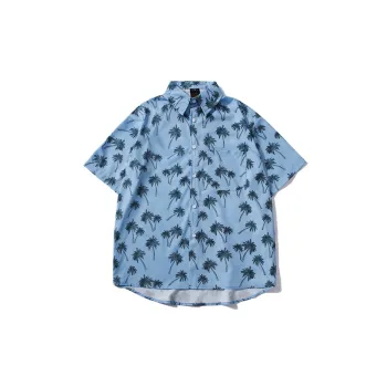 Flower Coconut Tree Full Print Shirt