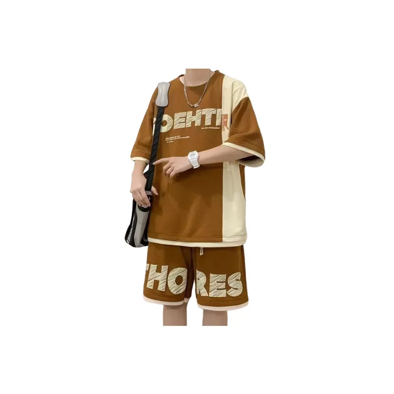 Trendy Short And Sports Shirt Set-1