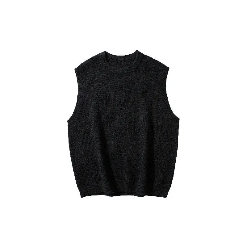 Casual Basics Blended Synthetic Fabrics  Vest-0