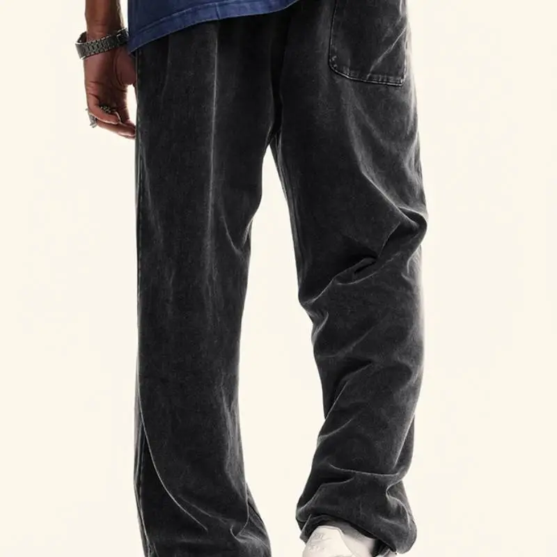 Sporty Fashionable Cotton Casual Pants-13