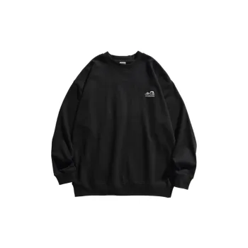 Hip Hop Letter Crewneck Casual Sweatshirt