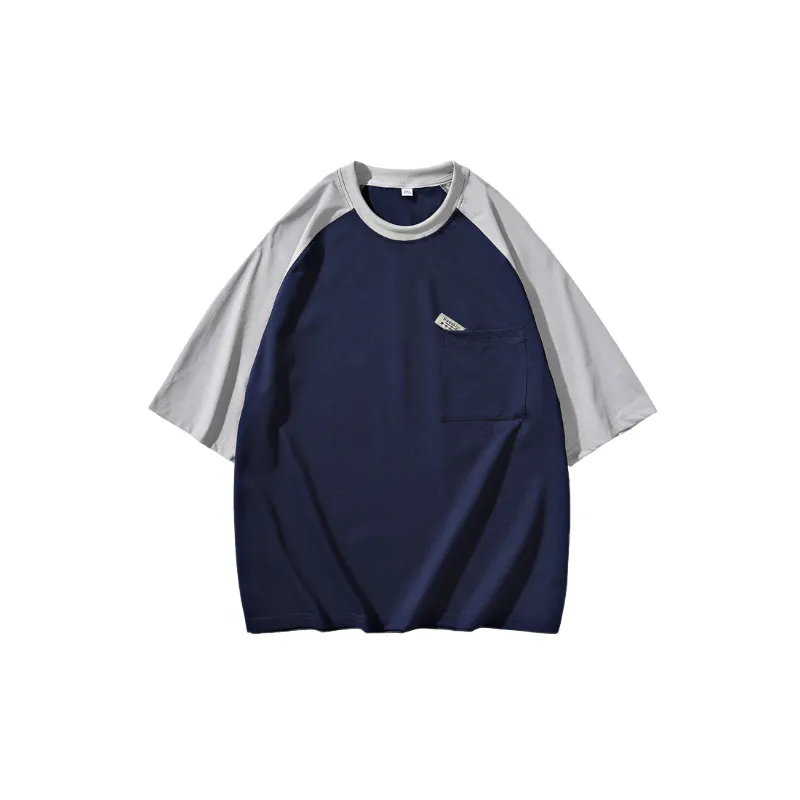 Casual Loose Blended Synthetic Fabrics T-Shirt-0