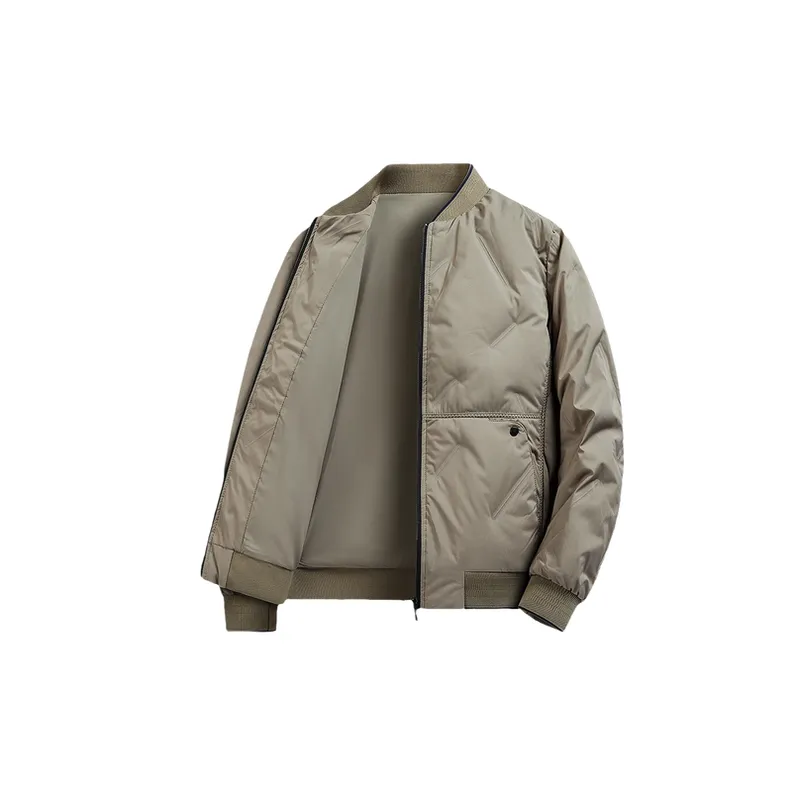 Warming Casual White Duck Down Jacket-0