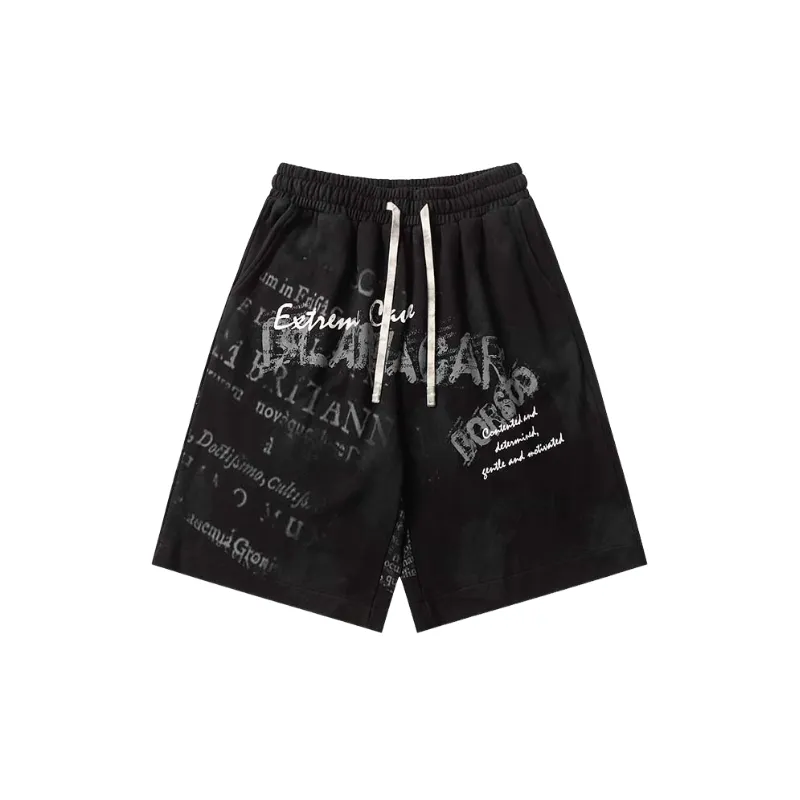 Basics Simple Cotton Casual Shorts-4