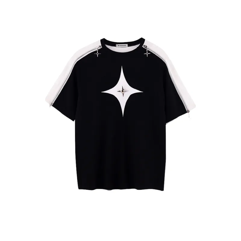 Trendy Designer Stitching T Shirt