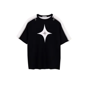 Trendy Designer Stitching T Shirt