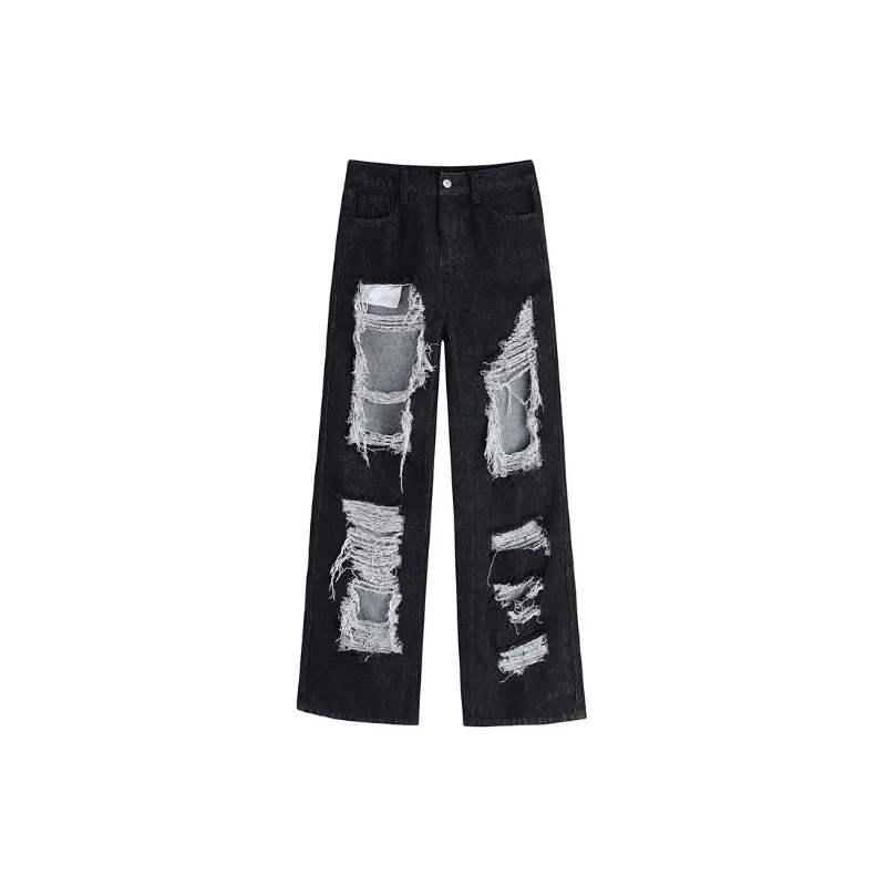 Retro Simple Jeans-0