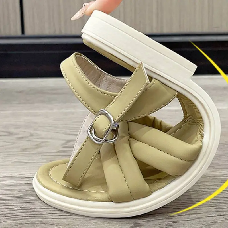 Simple Preppy Beach Sandals-4
