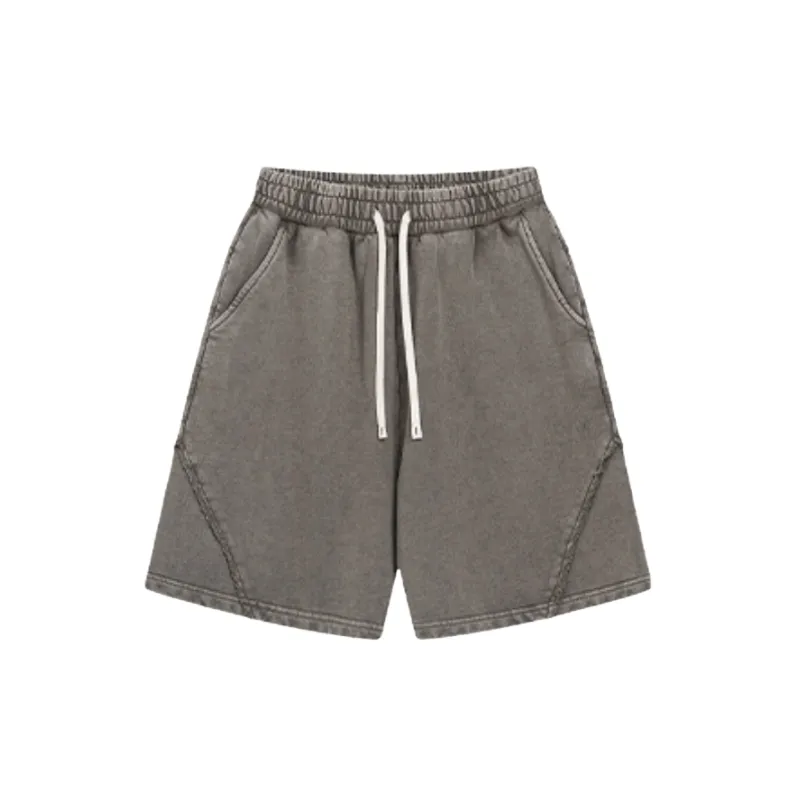 Street Retro Cotton Sports Shorts-10
