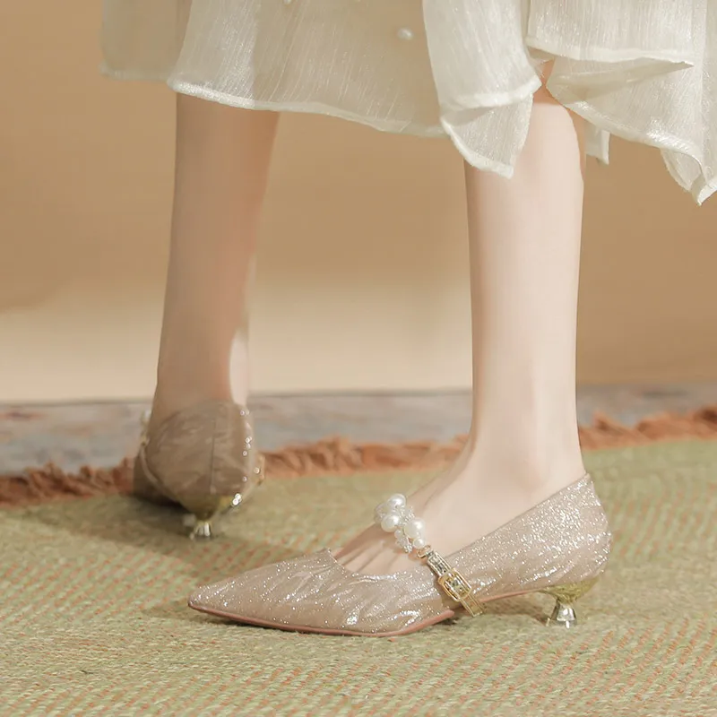 Fashionable Luminous High Heels-2