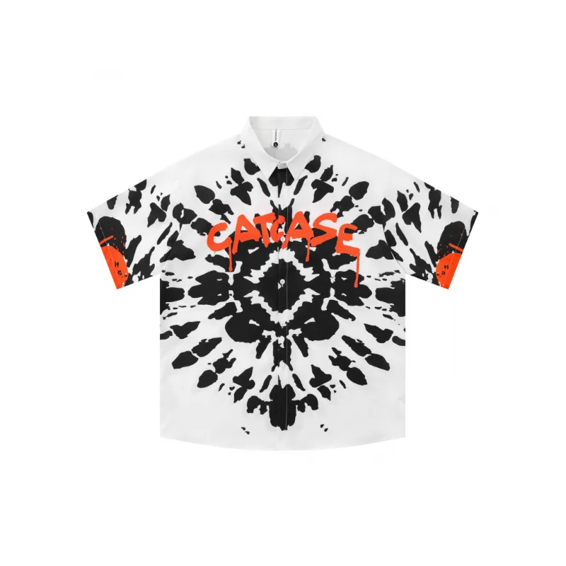 Letter Loose Couple Butterfly Shirt