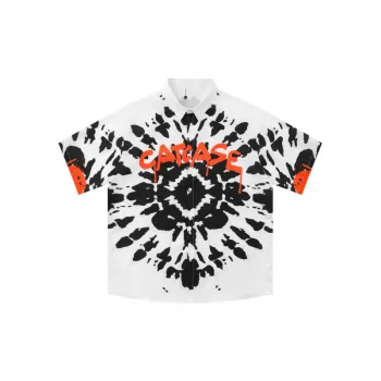 Letter Loose Couple Butterfly Shirt