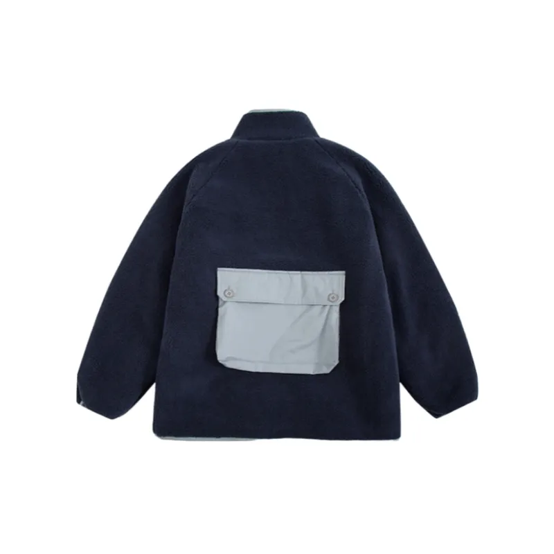 Loose fitting Multiple Pocket Workwear Cotton Jacket-6