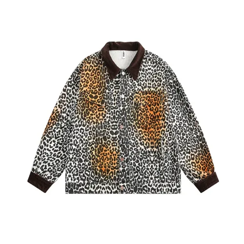 Simple Leopard Print Jacket