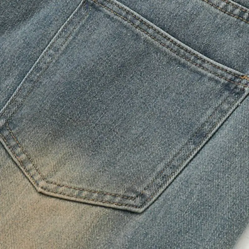 Loose Simple Jeans-5